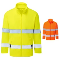 Sudadera de trabajo Portwest ES250 de alta visibilidad en forro polar