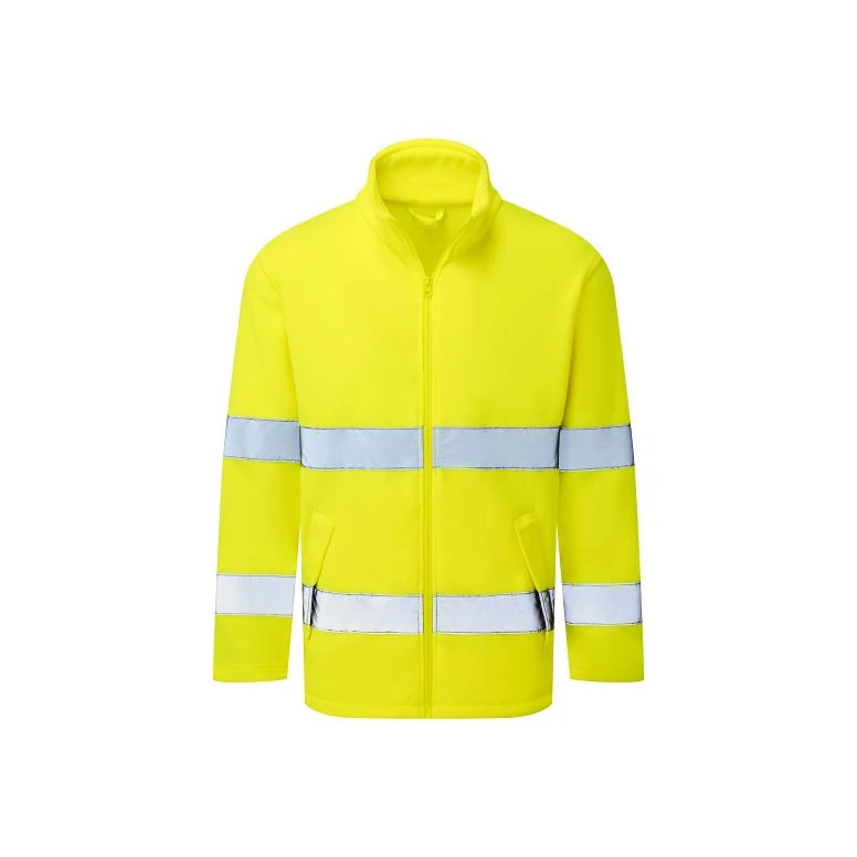 Sudadera de trabajo Portwest ES250 de alta visibilidad en forro polar