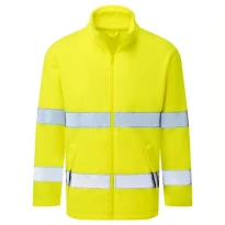 Sudadera de trabajo Portwest ES250 de alta visibilidad en forro polar