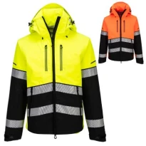 Chaqueta de trabajo Portwest de alta visibilidad EV465 con múltiples bolsillos Softshell