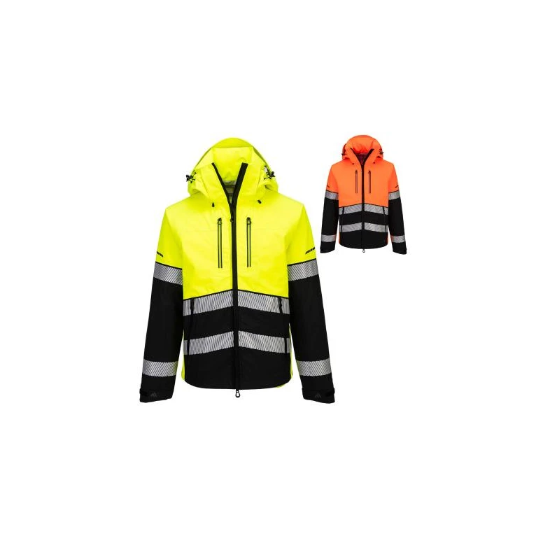 Chaqueta de trabajo Portwest de alta visibilidad EV465 con múltiples bolsillos Softshell