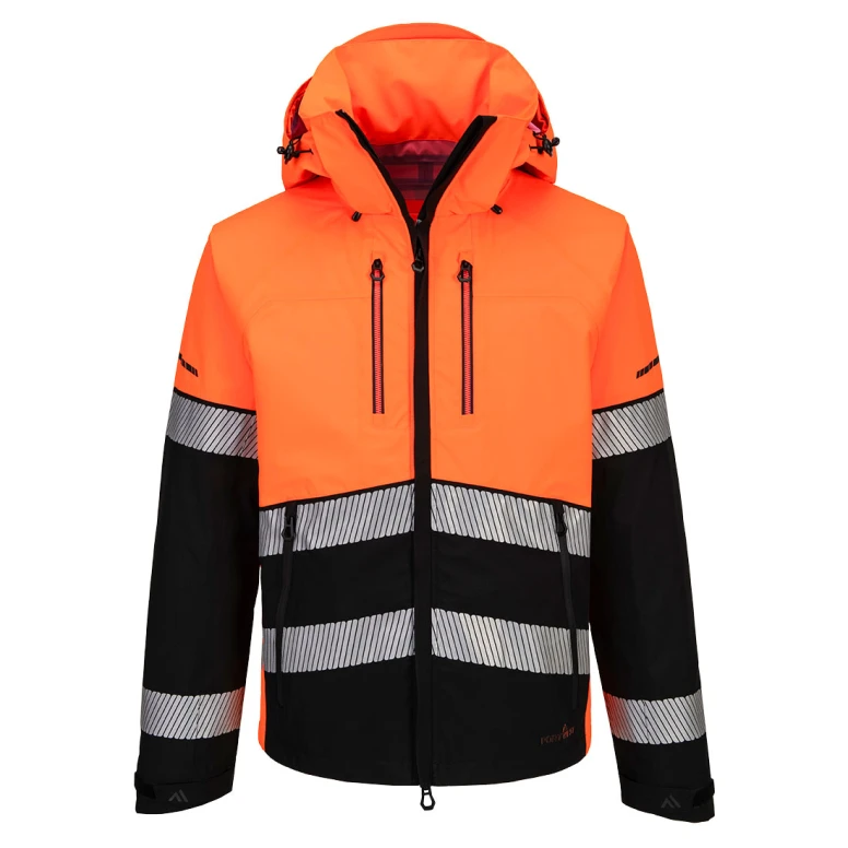 Chaqueta de trabajo Portwest de alta visibilidad EV465 con múltiples bolsillos Softshell