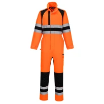 Mono de trabajo Portwest Alta Visibilidad CD855 Multibolsillos Impermeable 2