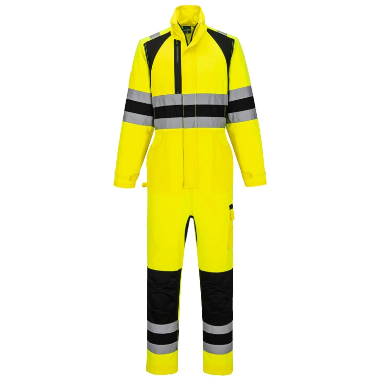 Mono de trabajo Portwest Alta Visibilidad CD855 Multibolsillos Impermeable