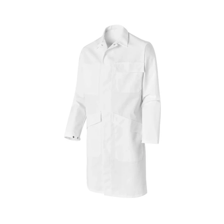 Bata de trabajo para hombre Molinel 060BH91ASBLA antiácido multibolsillos