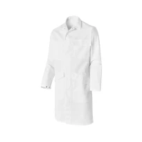 Bata de trabajo para hombre Molinel 060BH91ASBLA antiácido multibolsillos