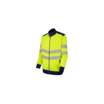 Sudadera de trabajo Molinel Luklight 05805555065 alta visibilidad con cremallera completa 2