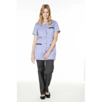 Bata de trabajo Molinel Carole CAROLEMCBC/MI Multibolsillos Mujer Esteticista