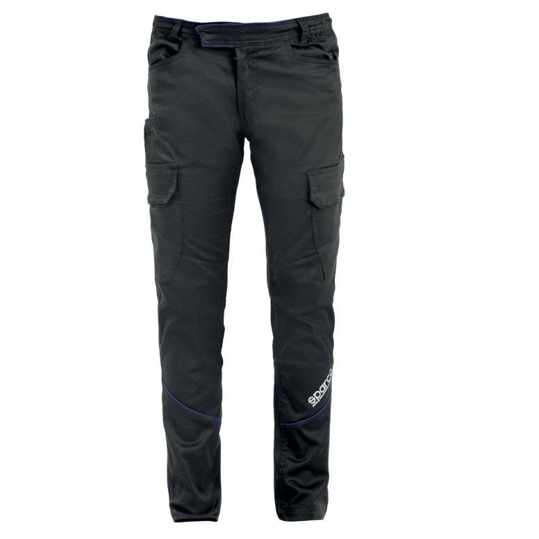 Pantalón de trabajo Sparco BOSTON Cargo Multiestación Elásticos Multibolsillos - Gris