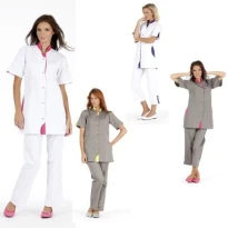 Bata de trabajo para mujer esteticista Molinel CLOTHILDEMCB\F