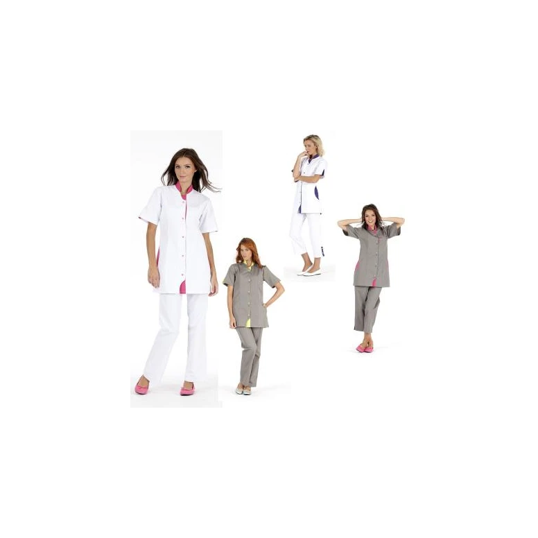 Bata de trabajo para mujer esteticista Molinel CLOTHILDEMCB\F
