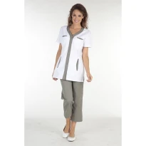 Bata de trabajo Molinel DINATFMCBC\TA para mujer esteticista y peluquera