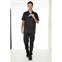 Camisa de trabajo Molinel JULESTHMCBC\AZ para hombre hostelería