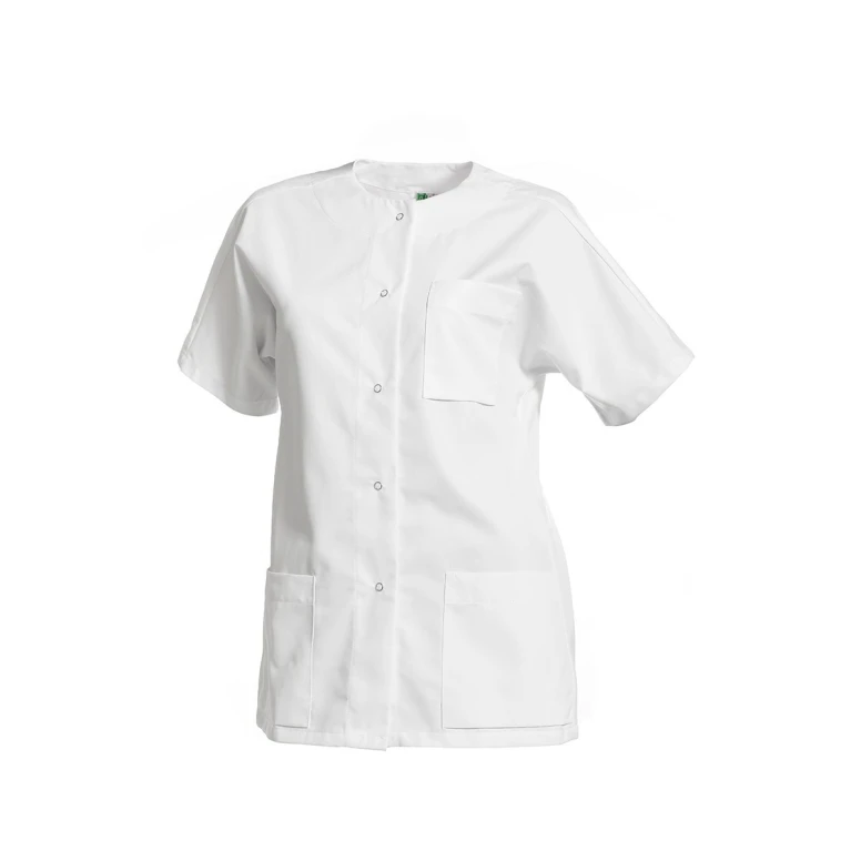 Bata de trabajo Molinel KELLYTFCOMCBLA 100 % algodón para mujer sector sanitario