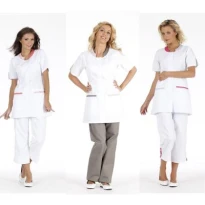 Camisa de trabajo Molinel LALIETFMCB\G\F para mujer, higiene