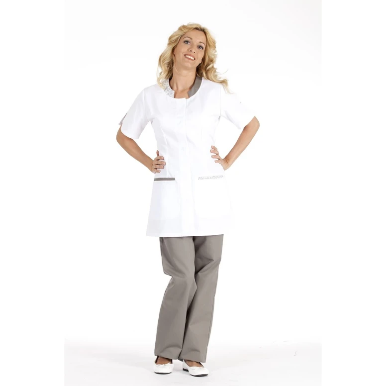 Camisa de trabajo Molinel LALIETFMCB\G\F para mujer, higiene