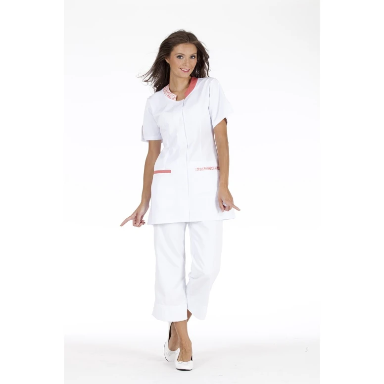 Camisa de trabajo Molinel LALIETFMCB\G\F para mujer, higiene