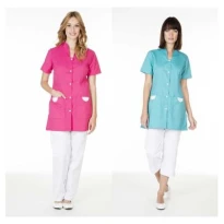 Bata de trabajo Molinel LOUISONMCFR/BC para mujer higiene