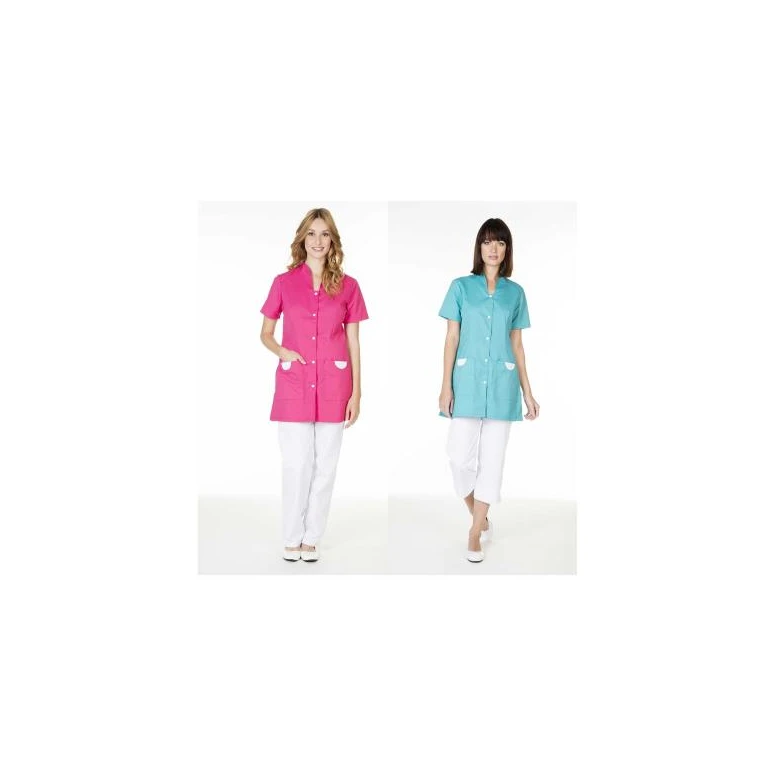 Bata de trabajo Molinel LOUISONMCFR/BC para mujer higiene