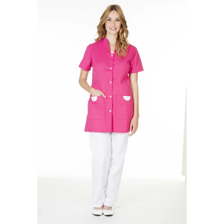 Bata de trabajo Molinel LOUISONMCFR/BC para mujer higiene
