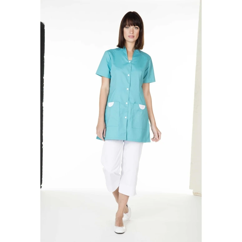 Bata de trabajo Molinel LOUISONMCFR/BC para mujer higiene