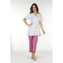 Bata de trabajo Molinel Laurie LAURIEMCBL/BC Multibolsillos Bienestar Sanitario Mujer
