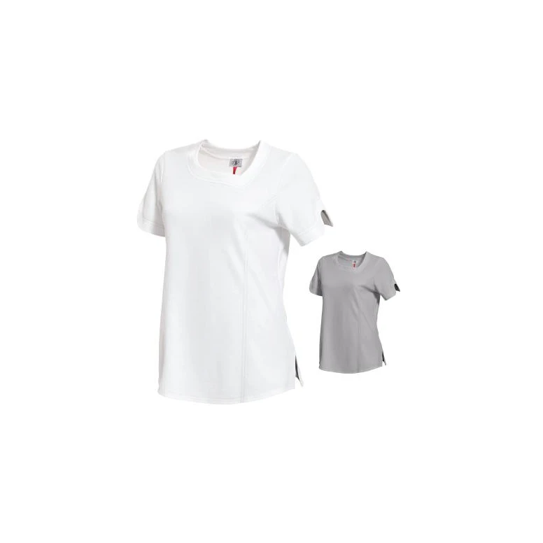 Camiseta de trabajo Molinel Naya NAYATSFMCBC/GR mujer bienestar sanitario