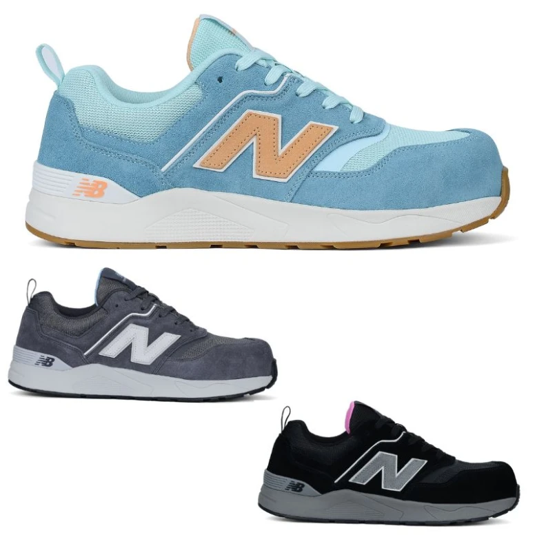 Zapatos de seguridad New Balance Elite Lite Womens S1 PL HRO SR FO ESD Bajos Sin metal Mujer