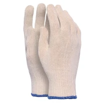 10 Pares - Guantes de trabajo de algodón con hilo continuo - Issa Line 07218