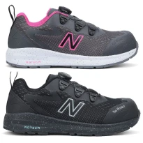 Zapatos de seguridad New Balance Logic W Boa S1 PL HRO SR FO ESD Bajos Sin metal Mujer Cierre Boa