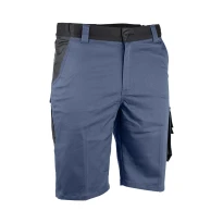 Bermudas de trabajo 6153 ICARE multibolsillos, elásticas