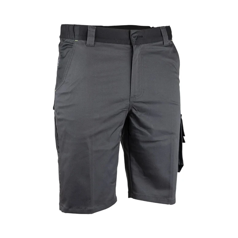 Bermudas de trabajo LMA 6154 DEDALE elasticados con múltiples bolsillos