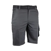 Bermudas de trabajo LMA 6154 DEDALE elasticados con múltiples bolsillos