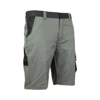 Bermudas de trabajo 6156 Ulysse elasticados con múltiples bolsillos