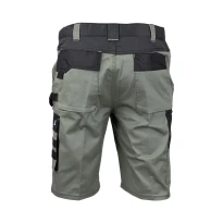 Bermudas de trabajo 6156 Ulysse elasticados con múltiples bolsillos