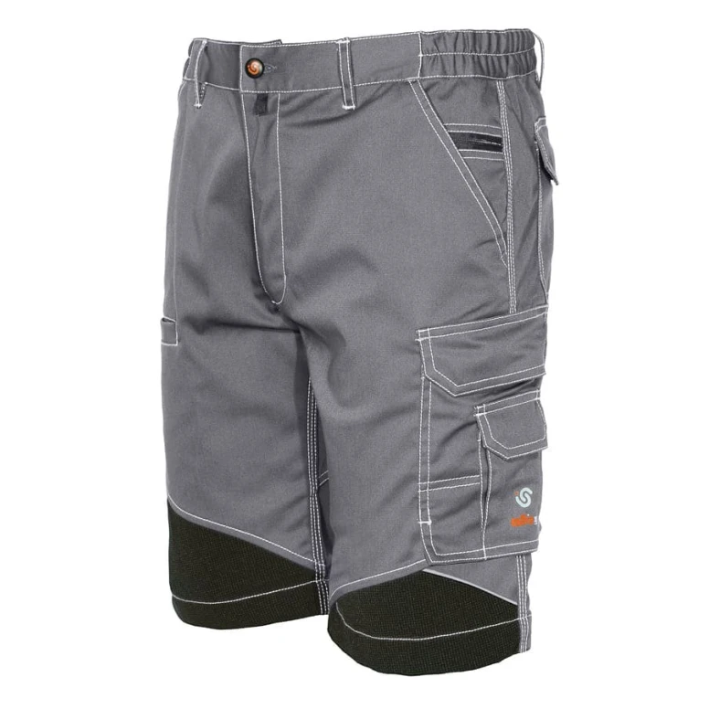 Bermuda de trabajo Extreme ISSA Line Bicolor Multibolsillos Stretch 8834B