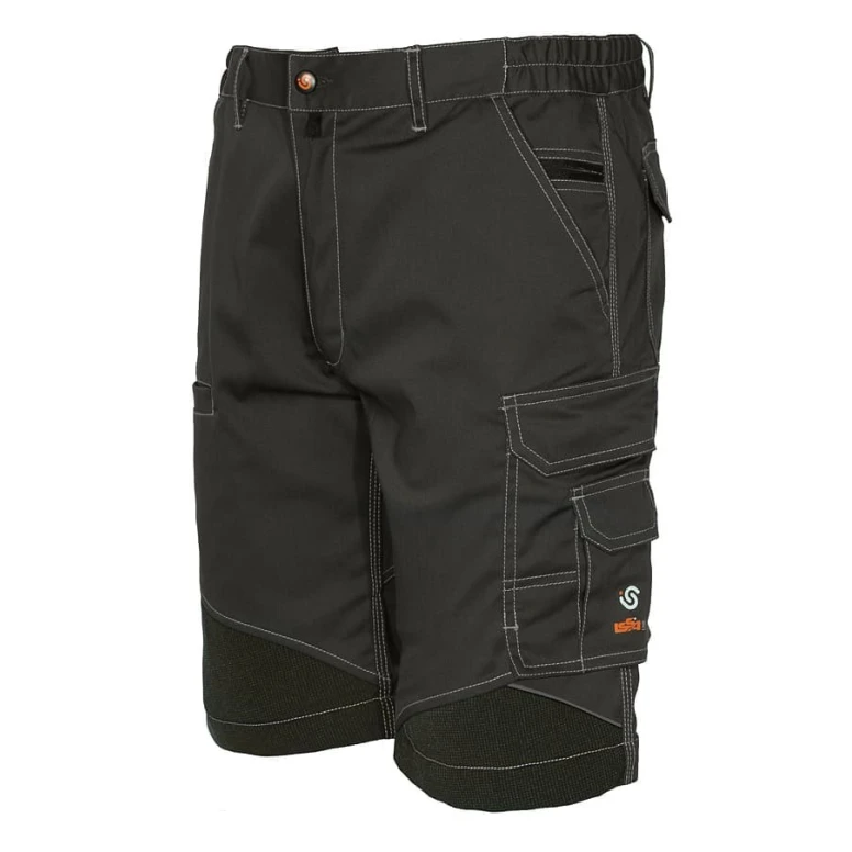 Bermuda de trabajo Extreme ISSA Line Bicolor Multibolsillos Stretch 8834B