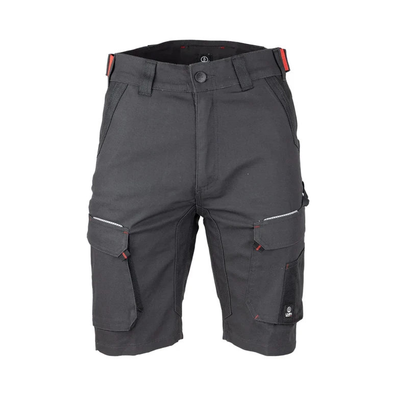 Bermuda de trabajo LMA Paleo 6165 multibolsillos stretch
