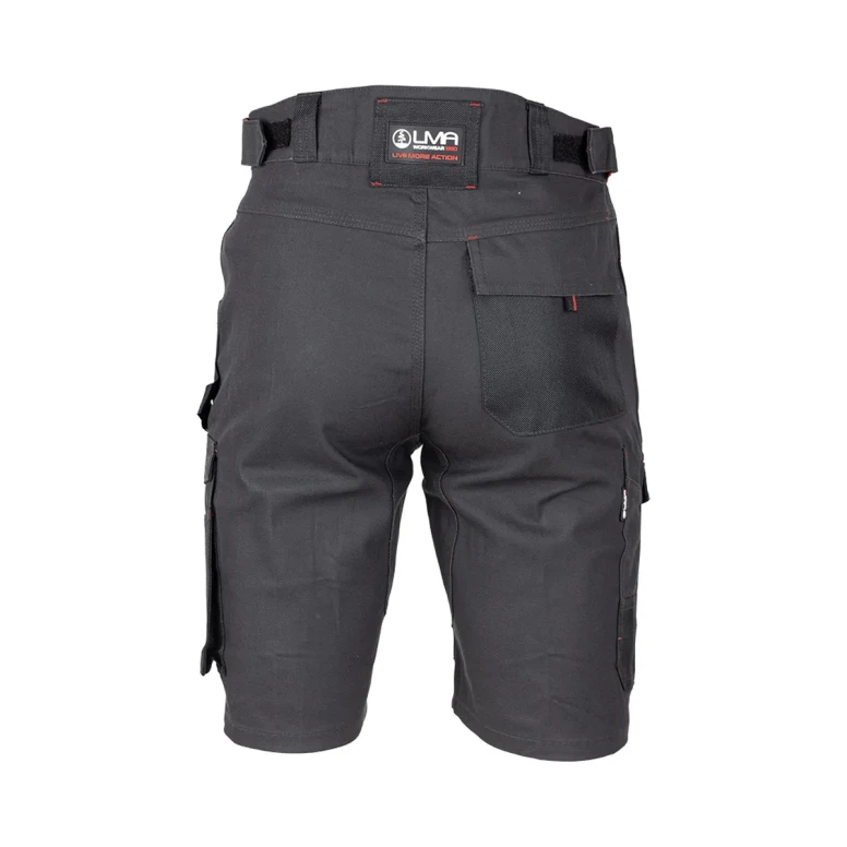 Bermuda de trabajo LMA Paleo 6165 multibolsillos stretch