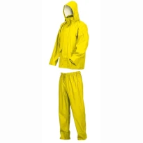 Liquidación total - Conjunto Lluvia PU/PVC ISSA LINE - 00209 Talla 3xl color amarillo