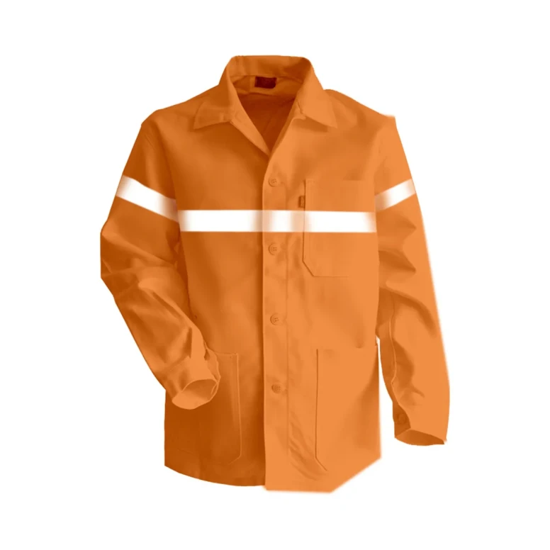 Camisa de trabajo LMA Ambre 2028 alta visibilidad multibolsillos 100% algodón