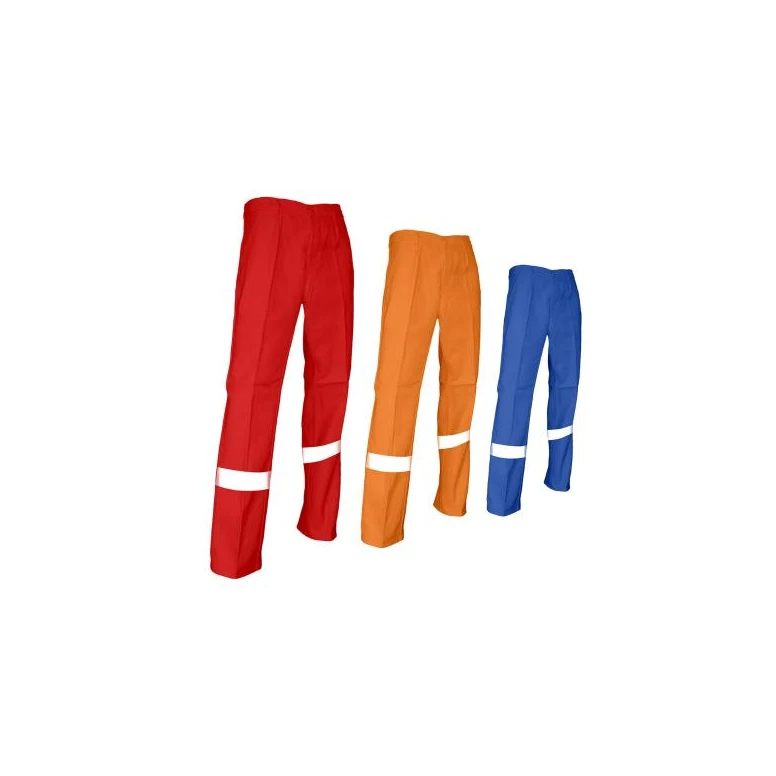 Pantalón de trabajo LMA Agate 1119 alta visibilidad multibolsillos 100% algodón