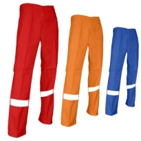 Pantalón de trabajo LMA Agate 1119 alta visibilidad multibolsillos 100% algodón