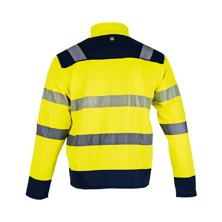 Chaqueta de trabajo LMA Flash 2245 alta visibilidad multibolsillos impermeable