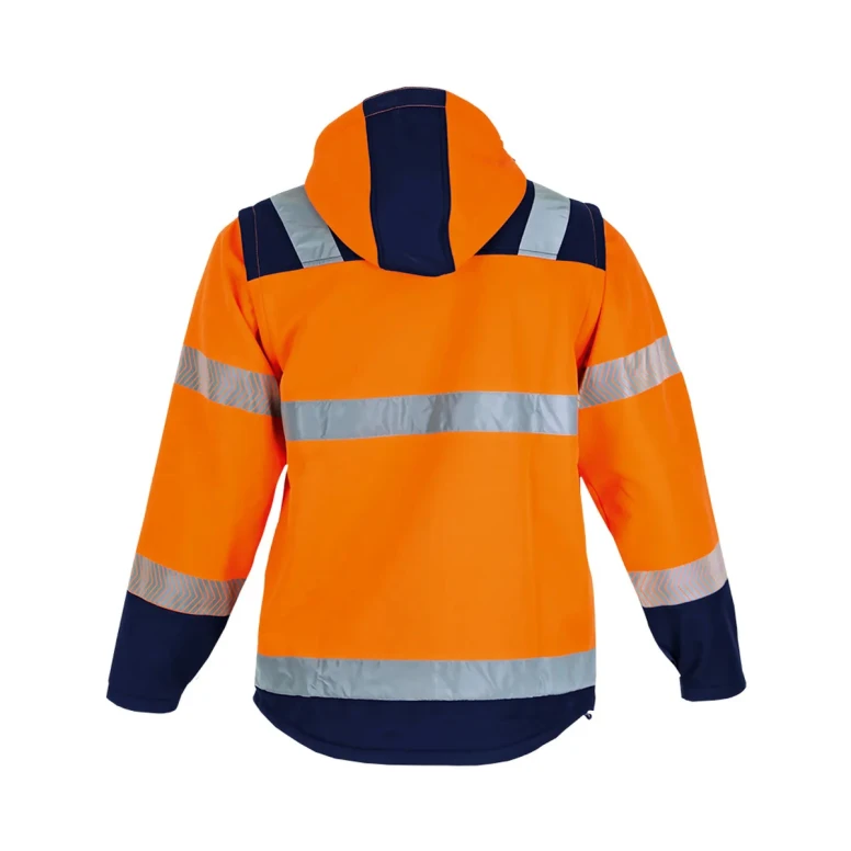 Chaqueta de trabajo LMA Cible 2266 alta visibilidad multibolsillos impermeable softshell