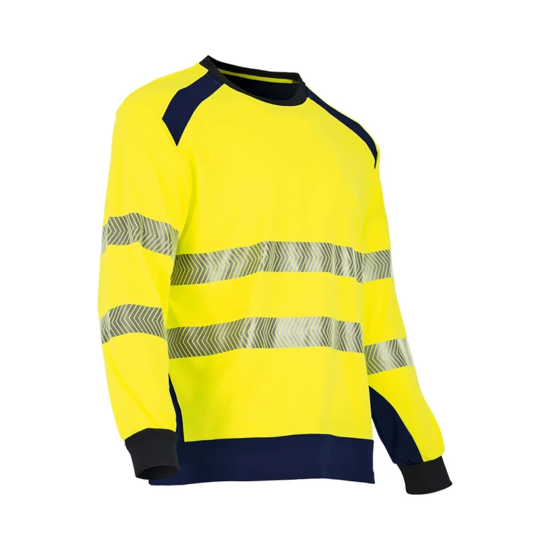 Camiseta de trabajo LMA Clarte 9207 alta visibilidad de manga larga