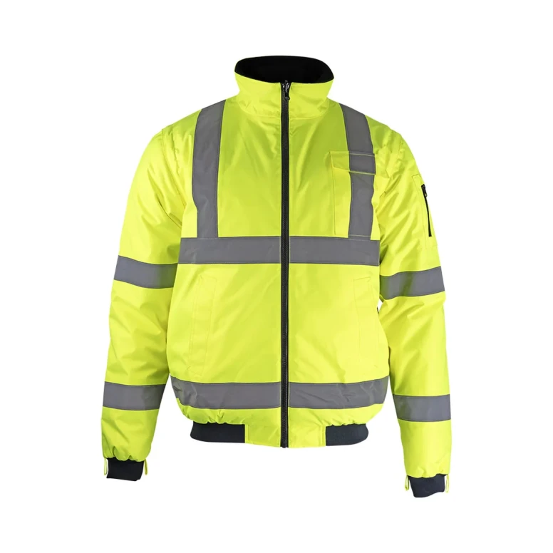 Chaqueta de trabajo LMA Laser 2200 alta visibilidad multibolsillos impermeable con mangas desmontables