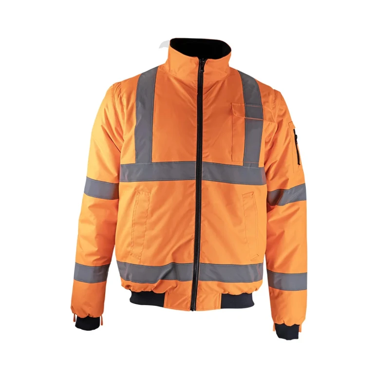 Chaqueta de trabajo LMA Tube 2298 alta visibilidad multibolsillos impermeable con mangas desmontables