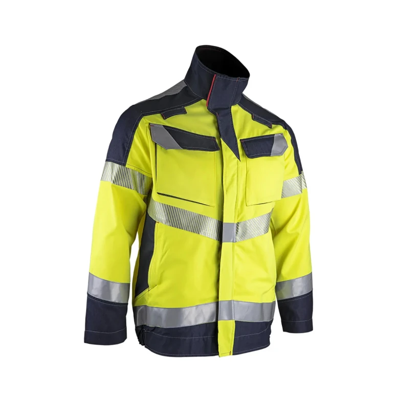 Chaqueta de trabajo LMA Cesium 2321 alta visibilidad multibolsillos multirriesgo sin metal