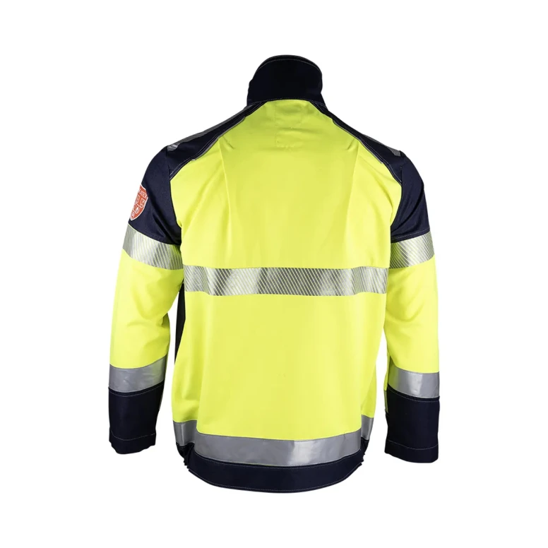 Chaqueta de trabajo LMA Cesium 2321 alta visibilidad multibolsillos multirriesgo sin metal